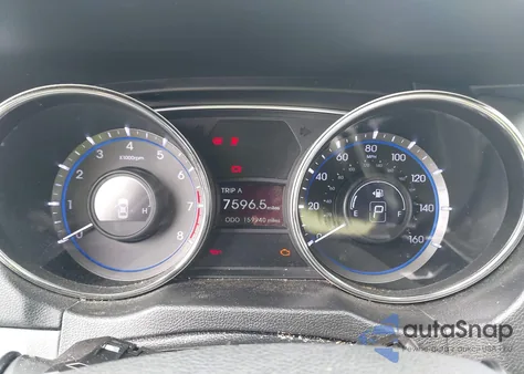 2014 Hyundai Sonata Gls z USA, uszkodzony, nr VIN 5NPEB4AC1EH847569